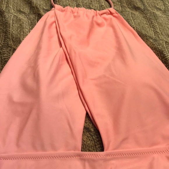 Cupshe Halter Top One Piece with Cut Outs - Picture 3 of 10